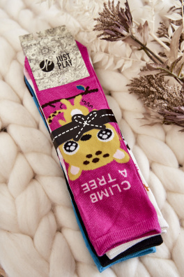 Dámské Legrační 5-balení ponožek Animal Multicolor
