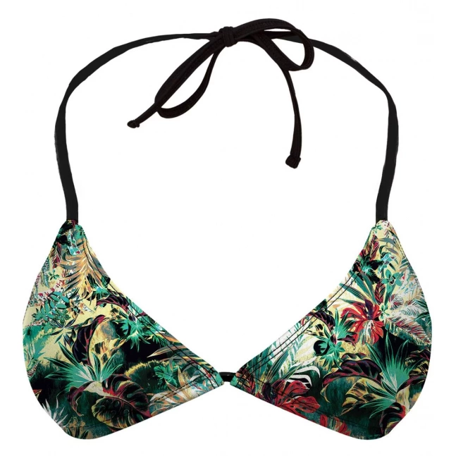 Bikini String Top Tropical Jungle