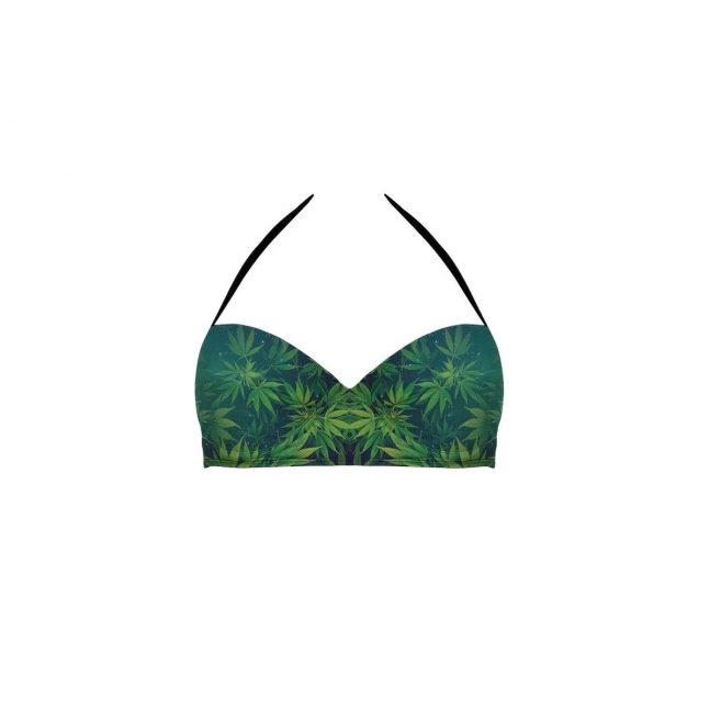 Pushup Halter Bikini Top