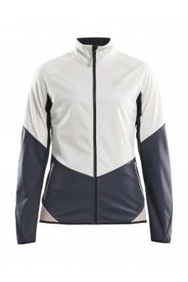 Bunda CRAFT CORE Glide bílá se šedou