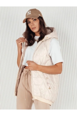 COLINE dámská prošívaná vesta bílá Dstreet TY4114