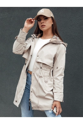 Dámská parka bunda FASHLOVE šedá Dstreet TY4393