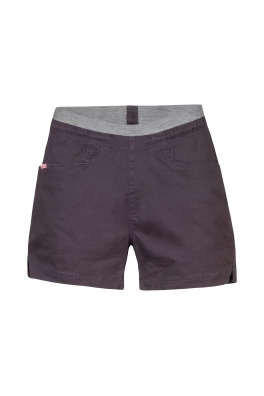 Dámské bavlněné kraťasy Hannah MOKKA SHORTS black bean