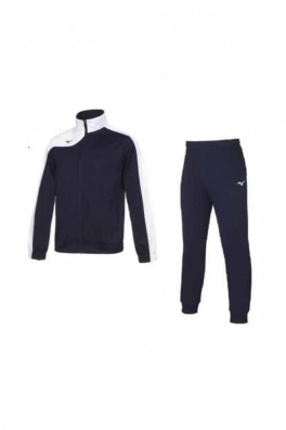 Men Knit Tracksuit(M)/Navy/White