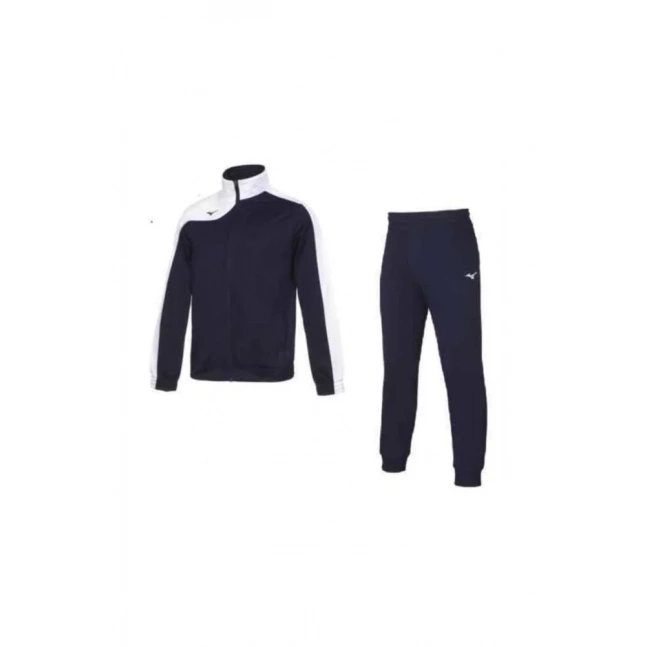 Men Knit Tracksuit(M)/Navy/White