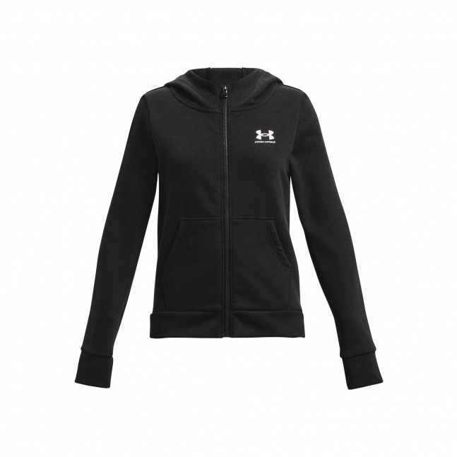 Dívčí fleecová mikina Under Armour Rival Fleece LU FZ Hoodie