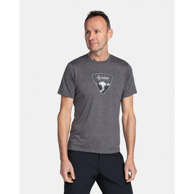 Pánské funkční tričko Kilpi GAROVE-M Tmavě šedá Pánské funkční tričko Kilpi GAROVE-M Tmavě šedá