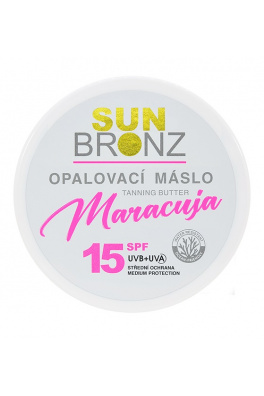 VIVACO Opalovací máslo SPF 15 Maracuja SUNBRONZ 150 ml