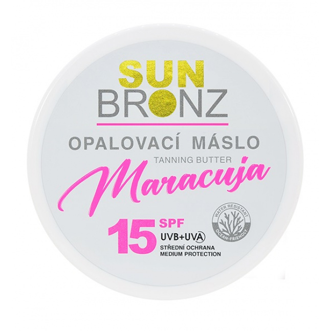 VIVACO Opalovací máslo SPF 15 Maracuja SUNBRONZ 150 ml