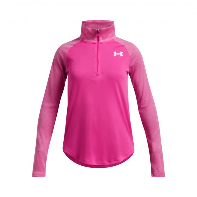  Dívčí tričko Under Armour Tech Graphic 1/2 Zip