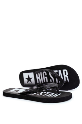 Men's Slides Flip flops Big Star Black FF274A470