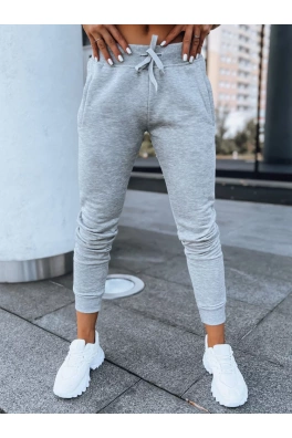 Šedé dámské tepláky FITS UY0132