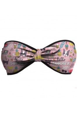 Tied Bandeu Hello Summer