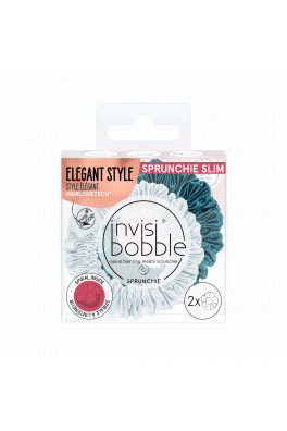 Invisibobble PRUNCHIE SLIM Cool as Ice 2ks