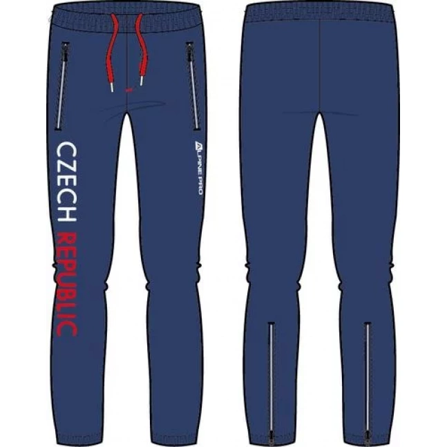 Pánské kalhoty ALPINE PRO ZABEN czech blue