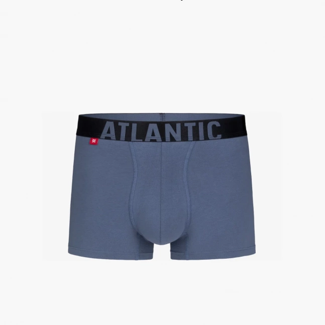 Pánské boxerky z Pima bavlny ATLANTIC - světle modré