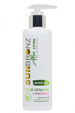 VIVACO Aloe vera gel po opalování SUNBRONZ 200 ml