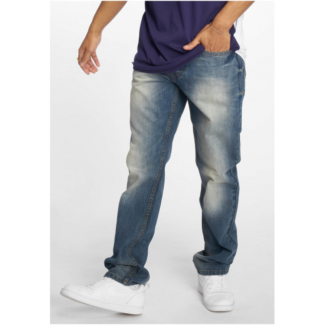 Rocawear TUE Rela/ Fit Jeans světle modré vyprané