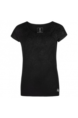 Women's cotton T-shirt Christie-w black - Kilpi