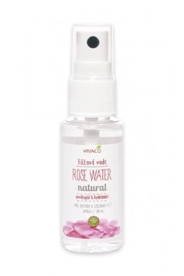 VIVACO BIO Růžová pleťová voda - cestovní balení 30 ml