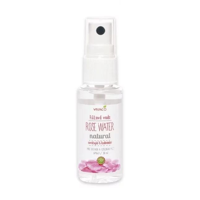 VIVACO BIO Růžová pleťová voda - cestovní balení 30 ml