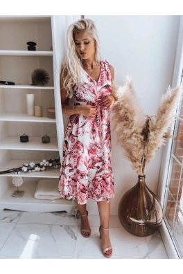 Šaty MADAM bílé Dstreet EY1808z