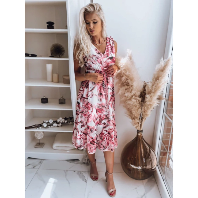 Šaty MADAM bílé Dstreet EY1808z