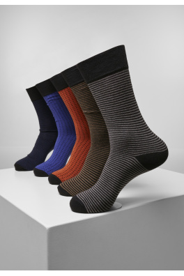 Ponožky Stripes and Dots 5-Pack multicolor