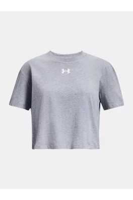 Dívčí tričko Under Armour CROP SPORTSTYLE LOGO SS