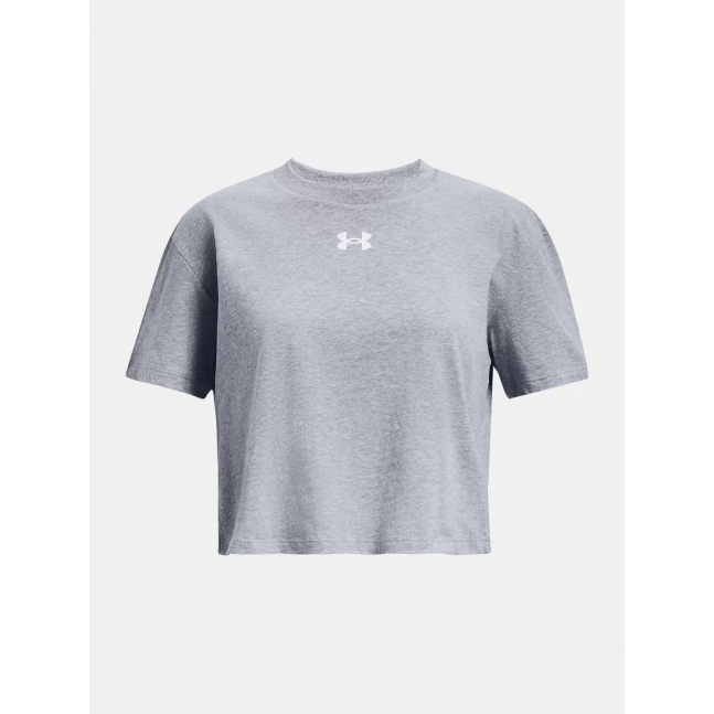 Dívčí tričko Under Armour CROP SPORTSTYLE LOGO SS
