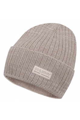 Unisex merino čepice Husky Mermel grey
