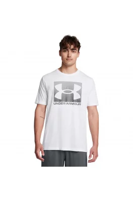 UA M BOXED SPORTS UPDATED SS-WHT