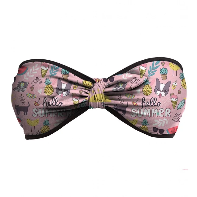 Tied Bandeu Hello Summer