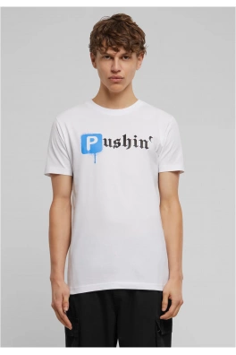 Pánské tričko Pushin - bílé