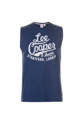 Lee Cooper Large Logo Vest Mens