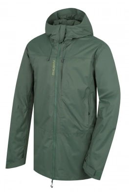 Pánský hardshell kabát Nestia M green