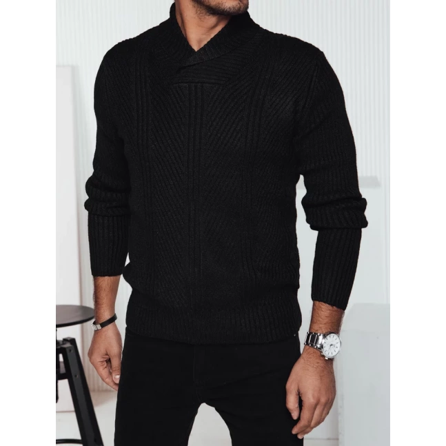 Pánský svetr černý Dstreet WX2256