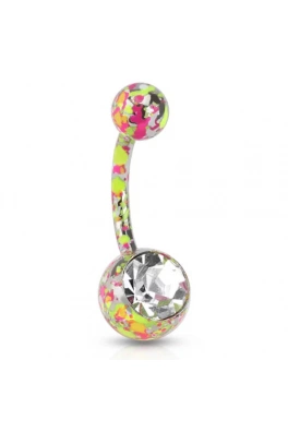 Piercing do pupíku - šplíchance