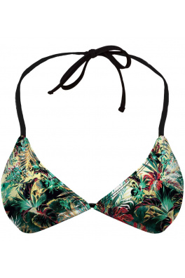 Bikini String Top Tropical Jungle