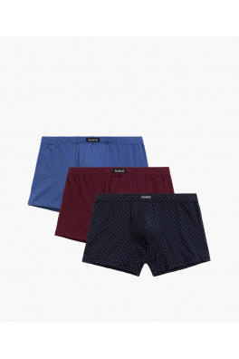 Pánské boxerky ATLANTIC 3Pack - vícebarevné