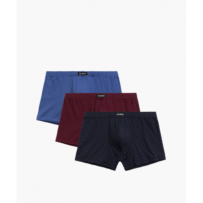 Pánské boxerky ATLANTIC 3Pack - vícebarevné