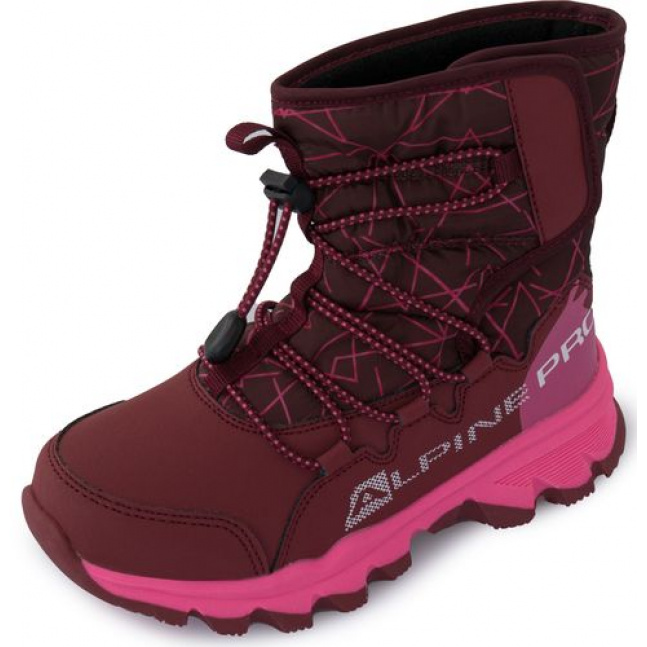 Dětské obuv zimní ALPINE PRO EDARO pink glo