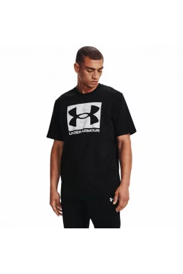 Pánské triko Under Armour ABC CAMO BOXED LOGO SS - černé