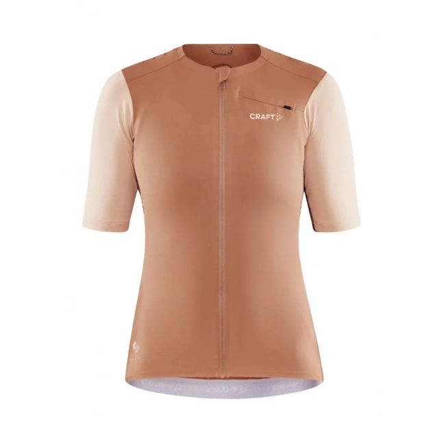 Cyklodres CRAFT PRO Gravel hnědá
