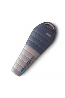 Péřový zimní spacák HUSKY Dopy -25°C blue/grey