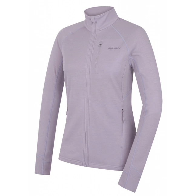 Dámská mikina z merino vlny Husky Alou L light purple