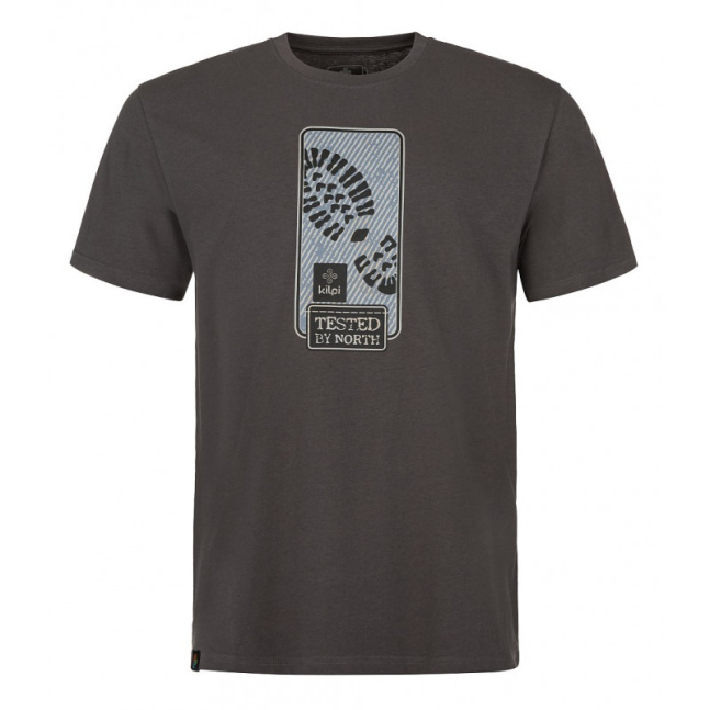 Men's cotton t-shirt Booty-m dark gray - Kilpi