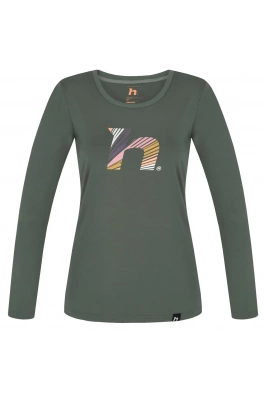 Dámské tričko s dlouhým rukávem Hannah ELARA laurel wreath