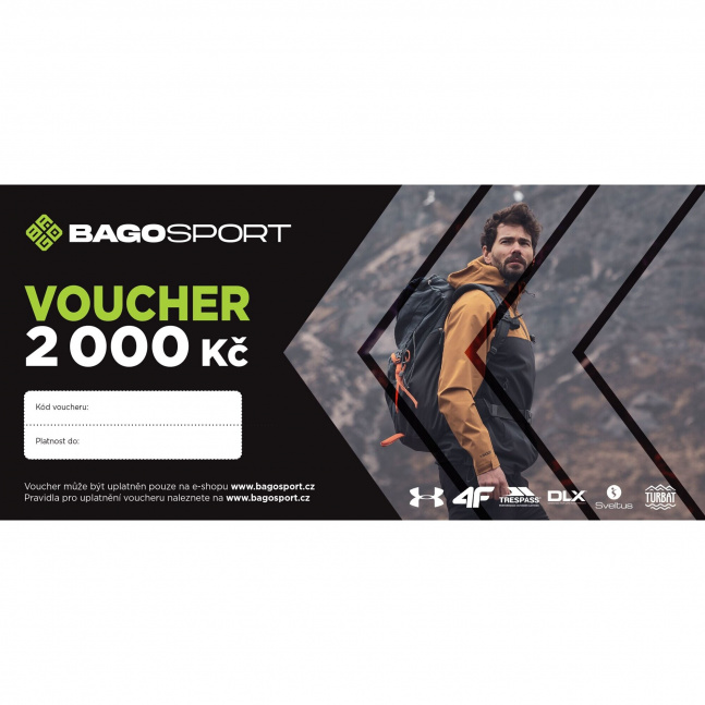 Dárkový voucher v hodnotě 2000 Kč v elektronické podobě