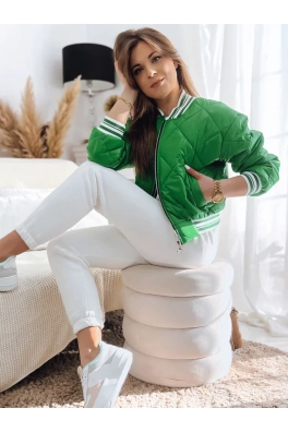Dámská bunda BOMBER zelená Dstreet TY3430